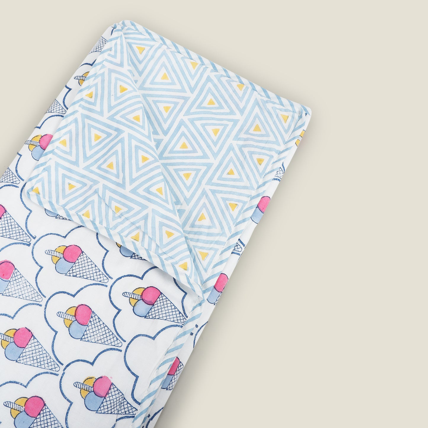 KimKim the Ice Cream - Blue Dohar Blanket